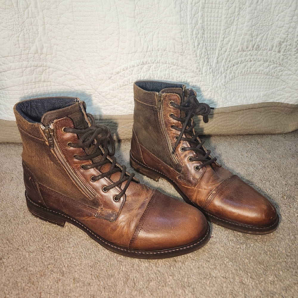 Mens Aldo Leather Boot